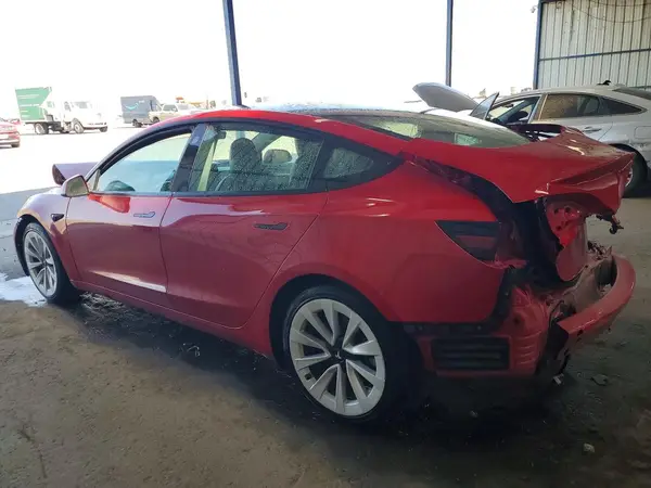 5YJ3E1EAXNF371889 2022 TESLA MODEL 3 - Image 2
