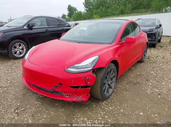 5YJ3E1EB0LF716241 2020 TESLA MODEL 3 - Image 2
