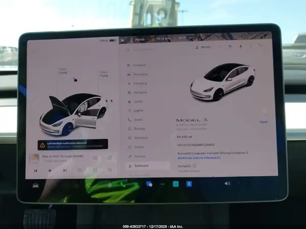 2021 TESLA MODEL 3 auction photo 7