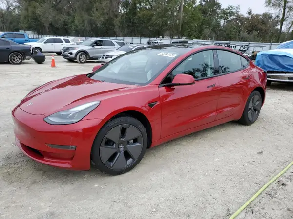 5YJ3E1EB0MF036308 2021 TESLA MODEL 3 - Image 1
