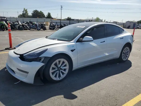 5YJ3E1EB0MF050922 2021 TESLA MODEL 3 - Image 1