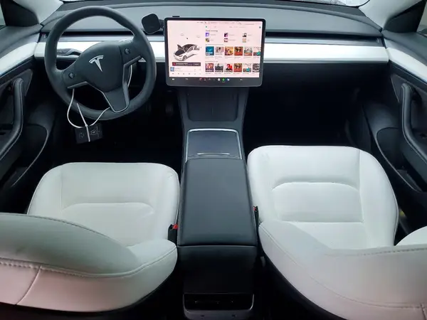5YJ3E1EB0MF060480 2021 TESLA MODEL 3 - Image 8