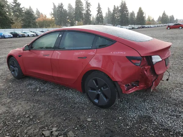 5YJ3E1EB0MF061001 2021 TESLA MODEL 3 - Image 2