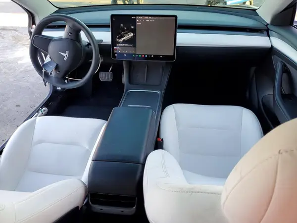 5YJ3E1EB0MF072032 2021 TESLA MODEL 3 - Image 8