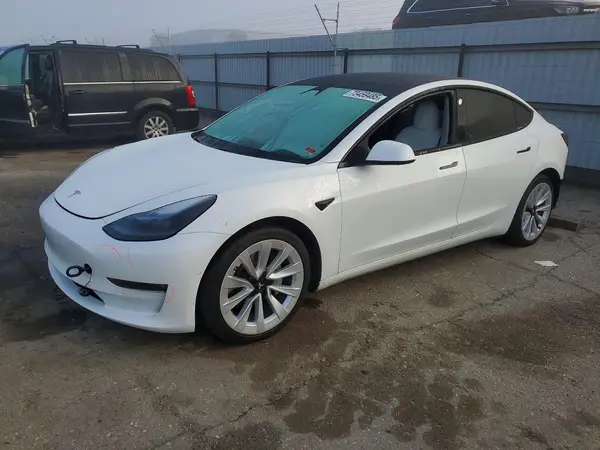 5YJ3E1EB0MF073407 2021 TESLA MODEL 3 - Image 1