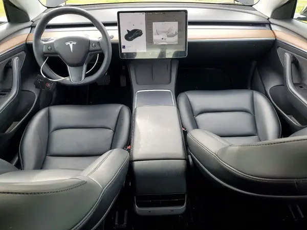 5YJ3E1EB0MF080129 2021 TESLA MODEL 3 - Image 8