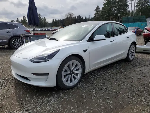 5YJ3E1EB0MF975331 2021 TESLA MODEL 3 - Image 1
