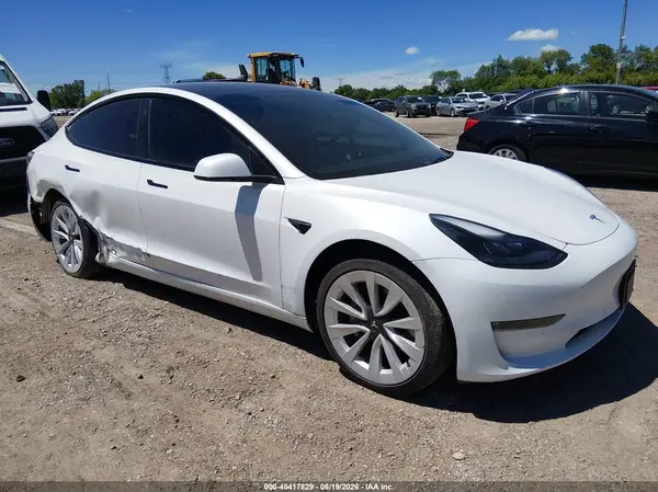 5YJ3E1EB0NF109291 2022 TESLA MODEL 3