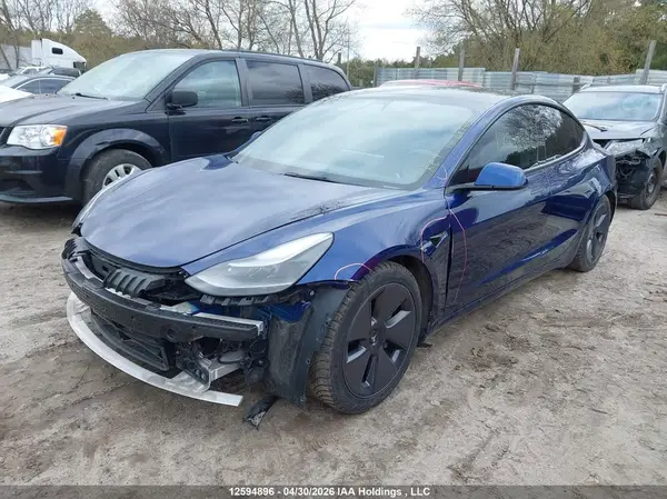 5YJ3E1EB0NF121702 2022 TESLA MODEL 3 - Image 2