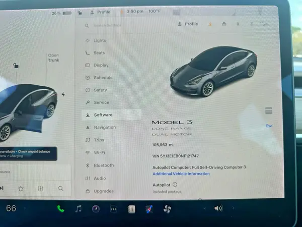 5YJ3E1EB0NF121747 2022 TESLA MODEL 3 - Image 8