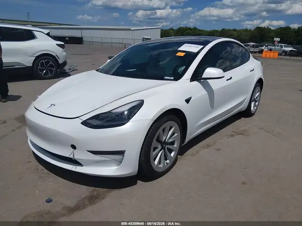 5YJ3E1EB0NF155350 2022 TESLA MODEL 3 - Image 2