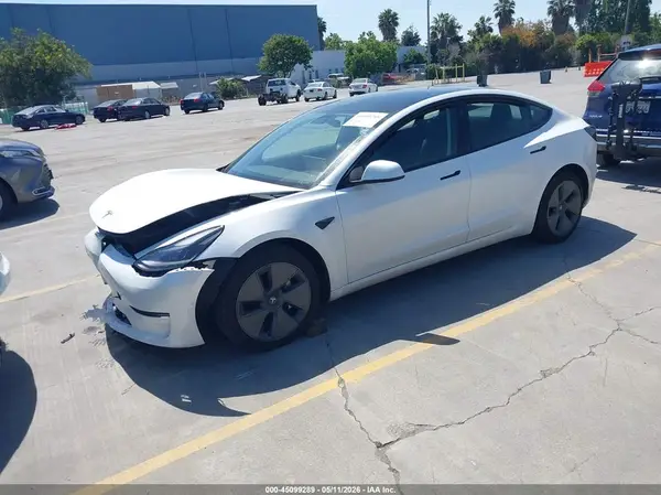 5YJ3E1EB0NF161066 2022 TESLA MODEL 3 - Image 2