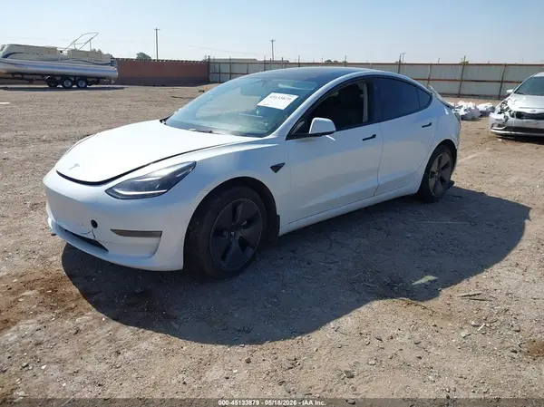5YJ3E1EB0NF169121 2022 TESLA MODEL 3 - Image 2