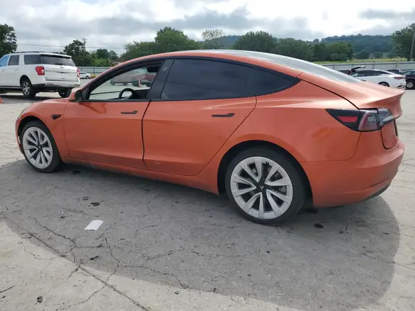 5YJ3E1EB0NF185125 2022 TESLA MODEL 3 - Image 2