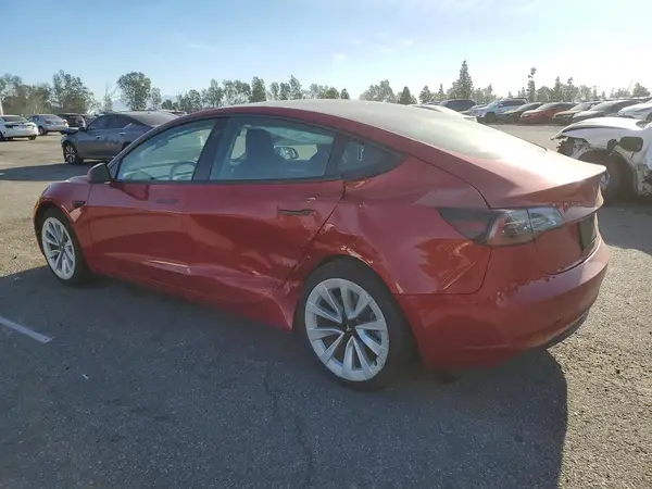 5YJ3E1EB0NF186064 2022 TESLA MODEL 3 - Image 2