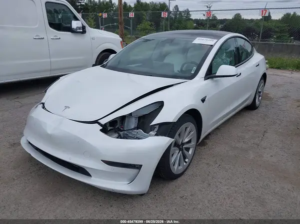 5YJ3E1EB0NF242391 2022 TESLA MODEL 3 - Image 2