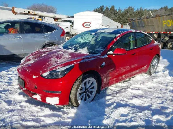 5YJ3E1EB0NF255156 2022 TESLA MODEL 3 - Image 2