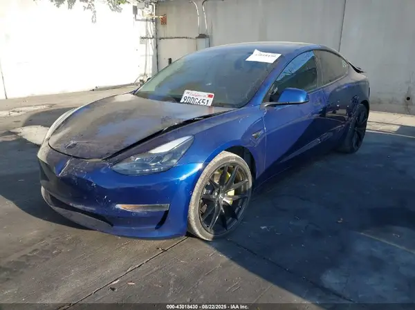 5YJ3E1EB0NF295088 2022 TESLA MODEL 3 - Image 2