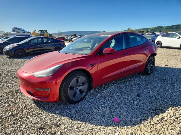 5YJ3E1EB0NF298492 2022 TESLA MODEL 3 - Image 1