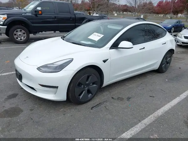 5YJ3E1EB0NF339221 2022 TESLA MODEL 3 - Image 2