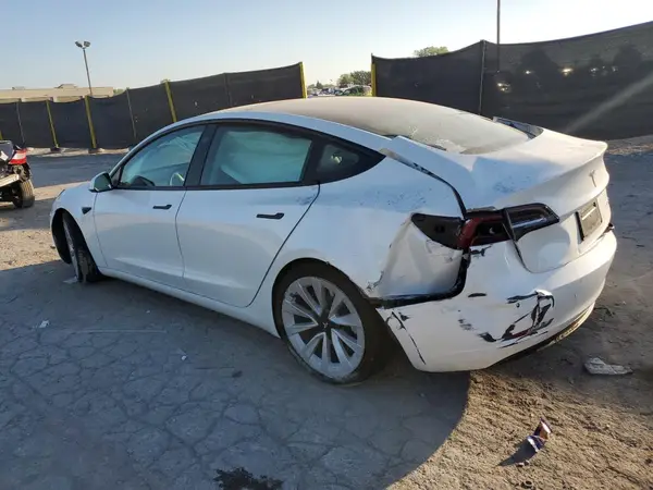 5YJ3E1EB0NF355368 2022 TESLA MODEL 3 - Image 2