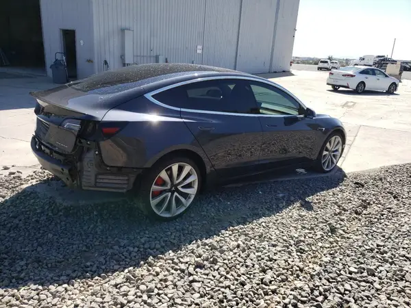 2018 TESLA MODEL 3 COPART lot 60861465 auction photo 3