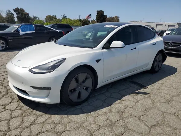 5YJ3E1EB1MF002491 2021 TESLA MODEL 3 - Image 1