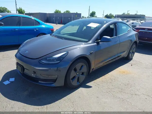5YJ3E1EB1MF003687 2021 TESLA MODEL 3 - Image 2