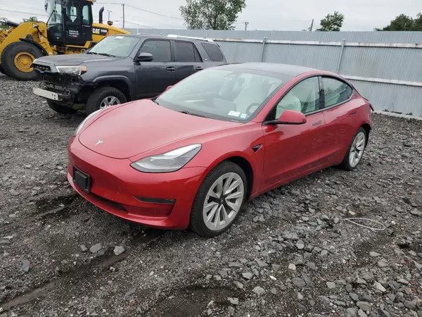 5YJ3E1EB1MF058267 2021 TESLA MODEL 3 - Image 1