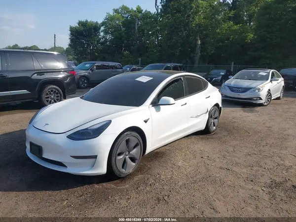 5YJ3E1EB1MF059502 2021 TESLA MODEL 3 - Image 2