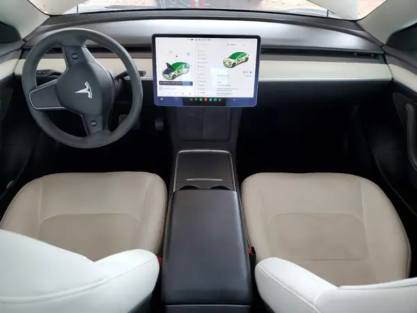 5YJ3E1EB1MF079507 2021 TESLA MODEL 3 - Image 8