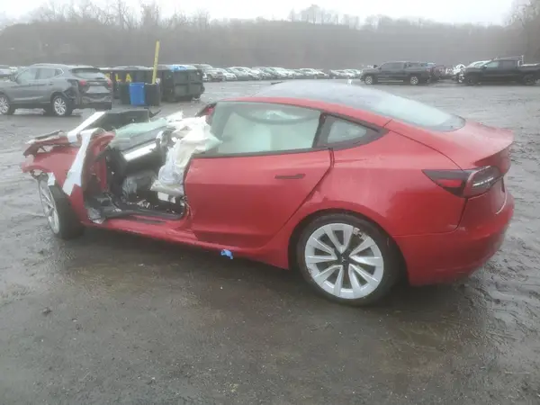 5YJ3E1EB1MF903408 2021 TESLA MODEL 3 - Image 2