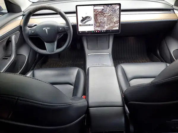 5YJ3E1EB1MF979257 2021 TESLA MODEL 3 - Image 8