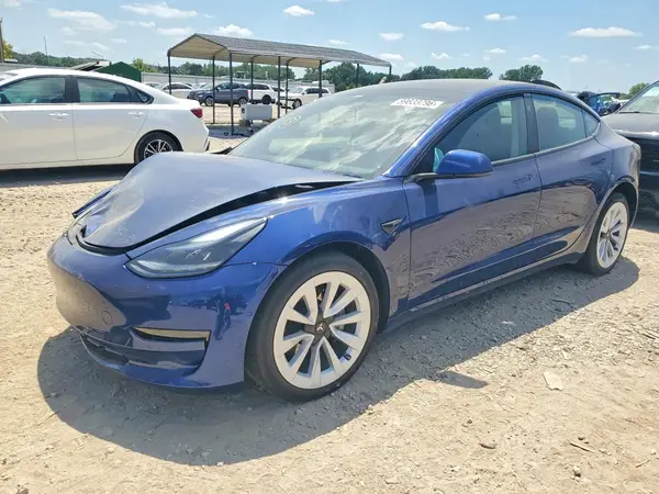 5YJ3E1EB1NF104147 2022 TESLA MODEL 3 - Image 1