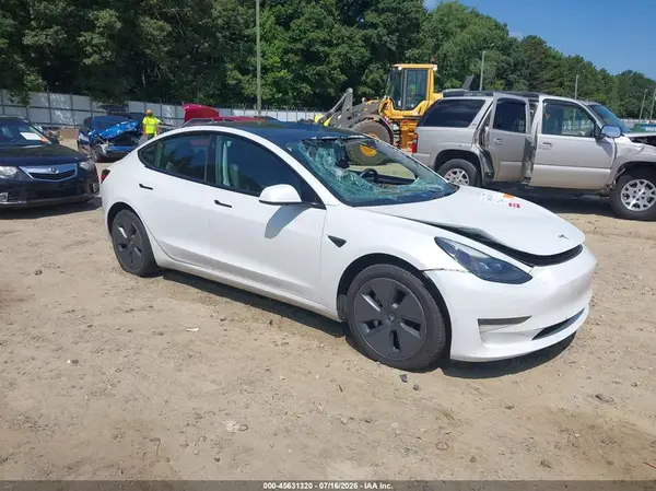 5YJ3E1EB1NF104312 2022 TESLA MODEL 3 - Image 1