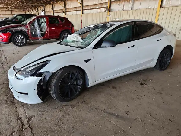 5YJ3E1EB1NF107307 2022 TESLA MODEL 3 - Image 1