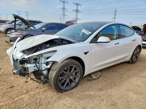 5YJ3E1EB1NF107761 2022 TESLA MODEL 3 - Image 1