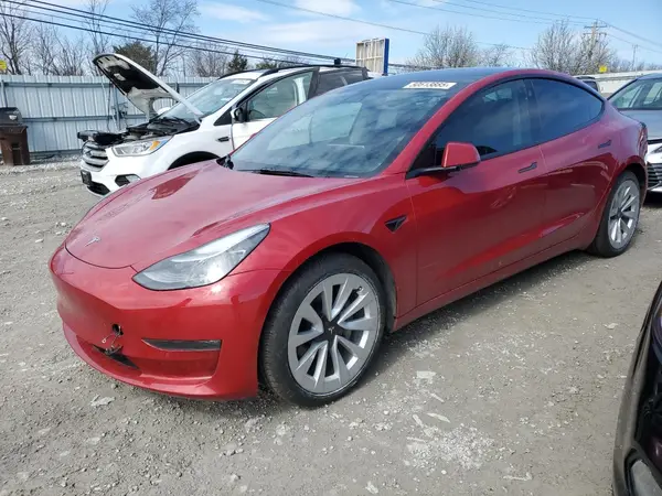 5YJ3E1EB1NF135544 2022 TESLA MODEL 3 - Image 1