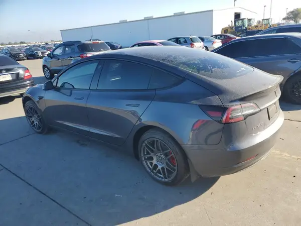 5YJ3E1EB1NF138766 2022 TESLA MODEL 3 - Image 2