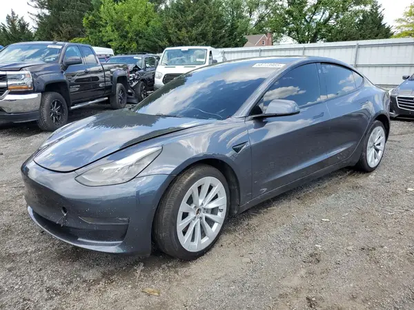 5YJ3E1EB1NF187045 2022 TESLA MODEL 3 - Image 1