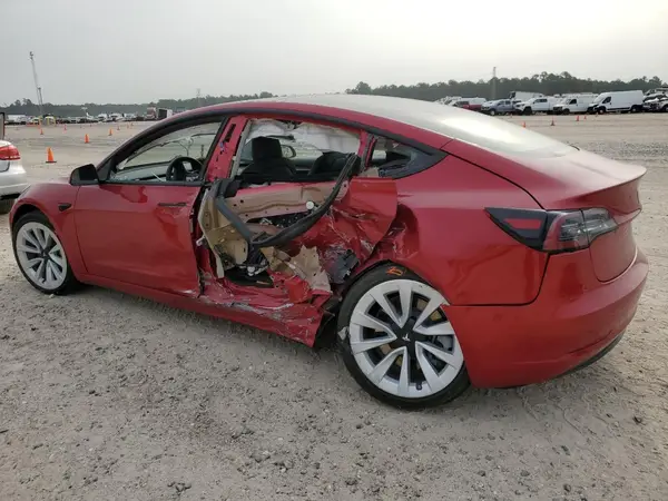 5YJ3E1EB1NF192407 2022 TESLA MODEL 3 - Image 2