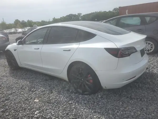 5YJ3E1EB1NF194688 2022 TESLA MODEL 3 - Image 2
