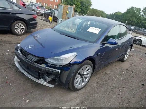 5YJ3E1EB1NF195730 2022 TESLA MODEL 3 - Image 2