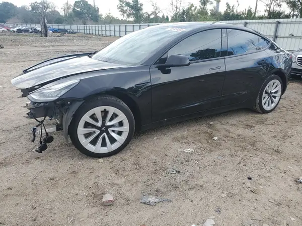 5YJ3E1EB1NF243484 2022 TESLA MODEL 3 - Image 1