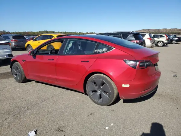 5YJ3E1EB1NF255702 2022 TESLA MODEL 3 - Image 2