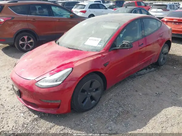 5YJ3E1EB1NF259233 2022 TESLA MODEL 3 - Image 2