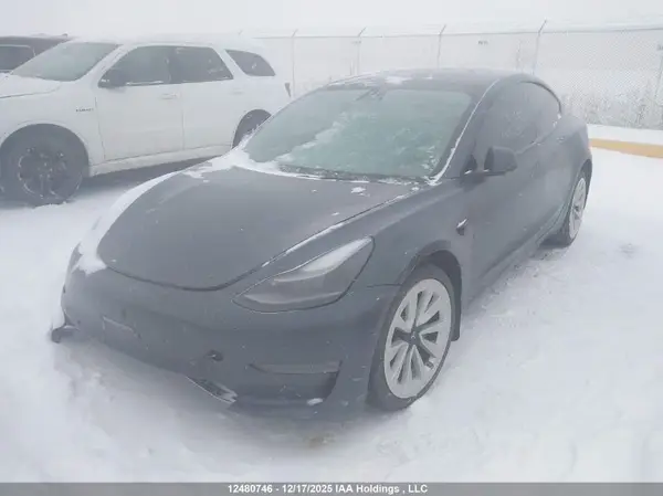 5YJ3E1EB1NF265954 2022 TESLA MODEL 3 - Image 2