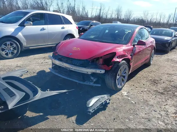 5YJ3E1EB1NF275447 2022 TESLA MODEL 3 - Image 2