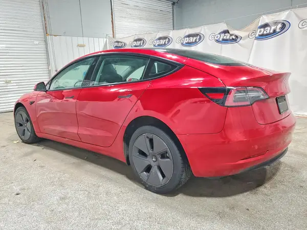5YJ3E1EB1NF286237 2022 TESLA MODEL 3 - Image 2