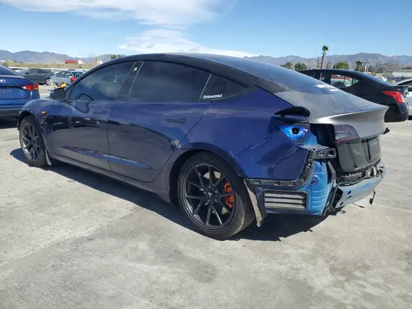 5YJ3E1EB1NF339163 2022 TESLA MODEL 3 - Image 2
